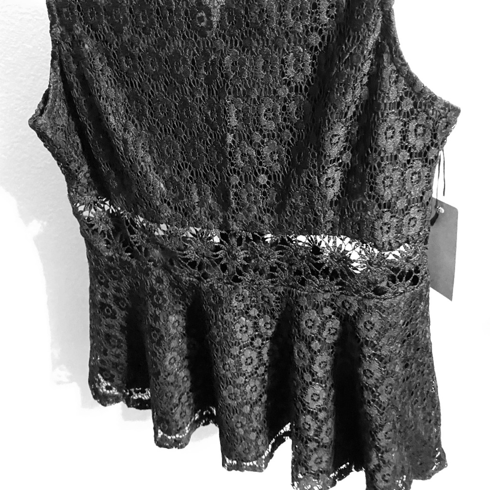 Haute Monde |  Sleeveless sexy black top